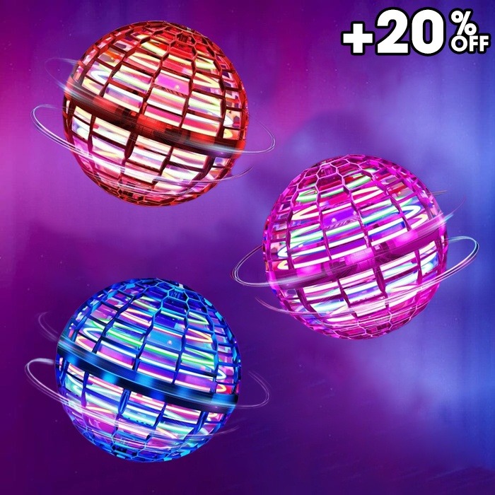 OrbDrone - 🎄Big Sale - 50% OFF🎁 Flying Orb Pro Spinner Mini Drone